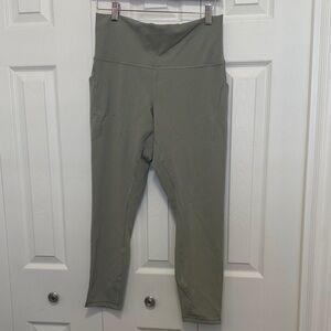 lululemon athletica Olive Green High-Waist Leggings 23”